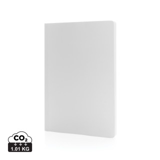 Cuaderno de papel de piedra de tapa blanda promocional A5